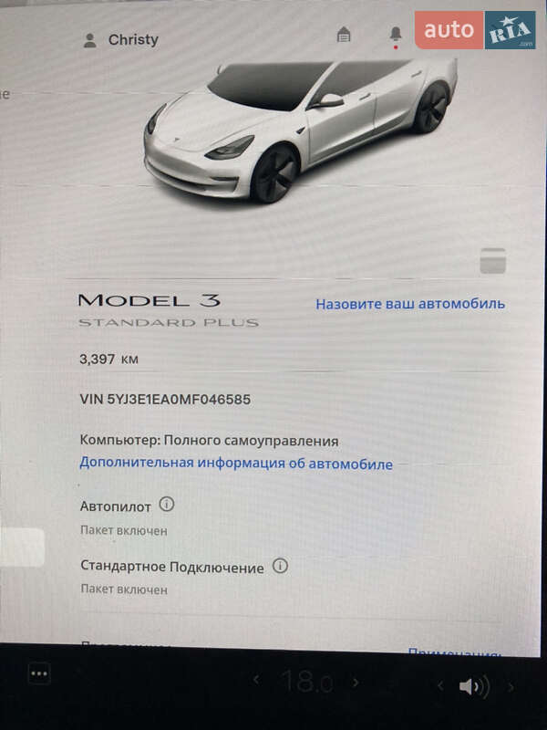 Седан Tesla Model 3 2021 в Києві
