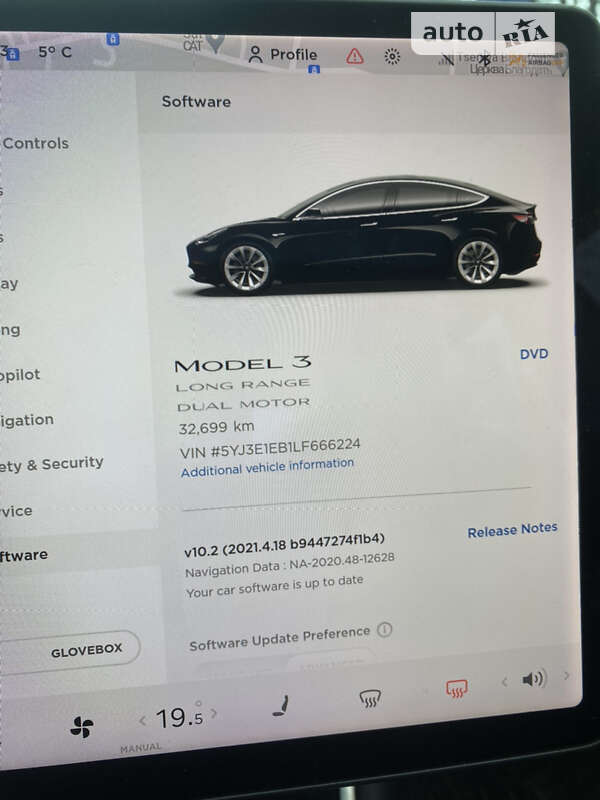 Седан Tesla Model 3 2020 в Днепре