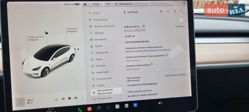 Седан Tesla Model 3 2019 в Києві