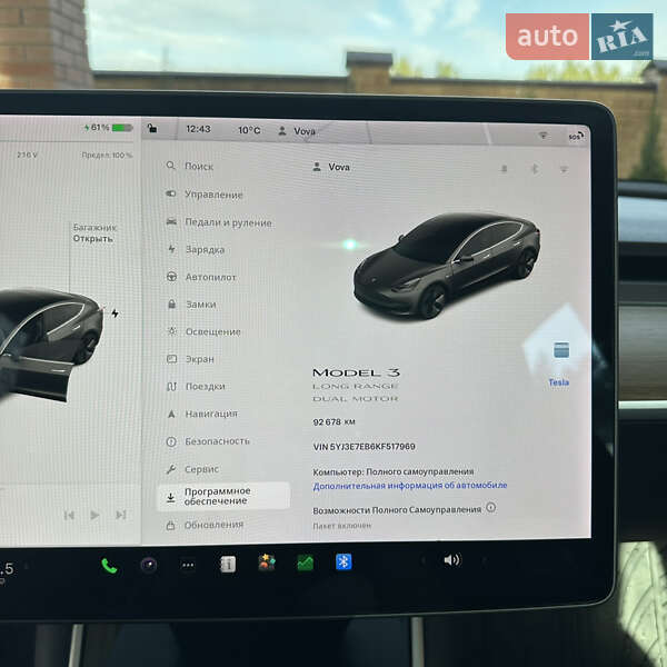 Седан Tesla Model 3 2019 в Костопілі
