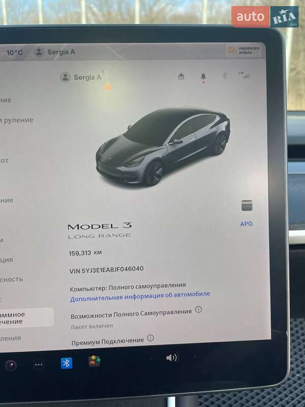 Седан Tesla Model 3 2018 в Вінниці