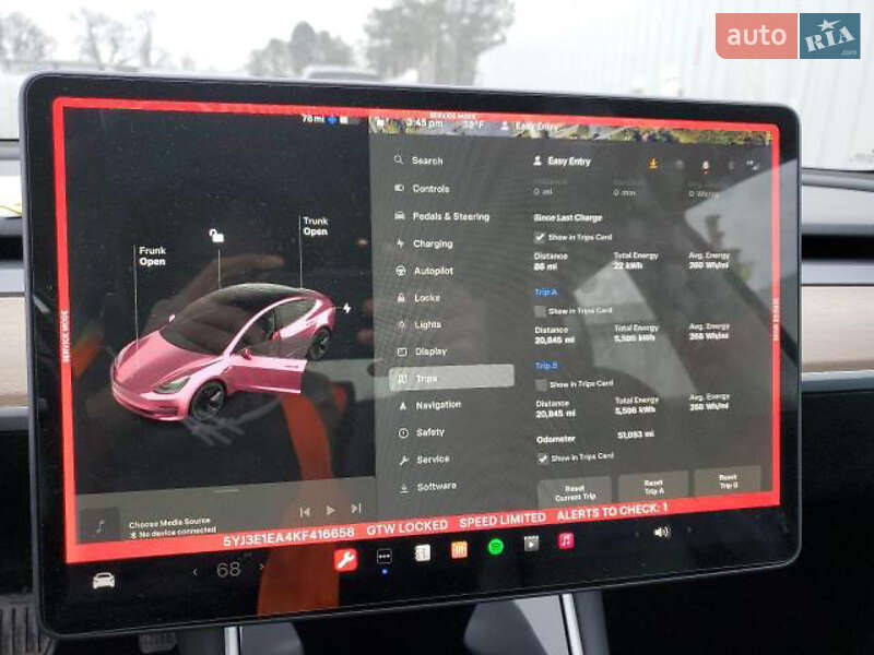 Седан Tesla Model 3 2019 в Одесі