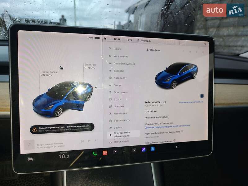 Седан Tesla Model 3 2018 в Львові