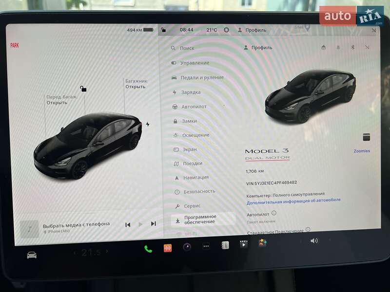 Седан Tesla Model 3 2023 в Одессе