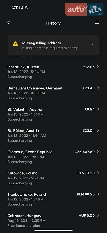 Седан Tesla Model 3 2018 в Львове документ