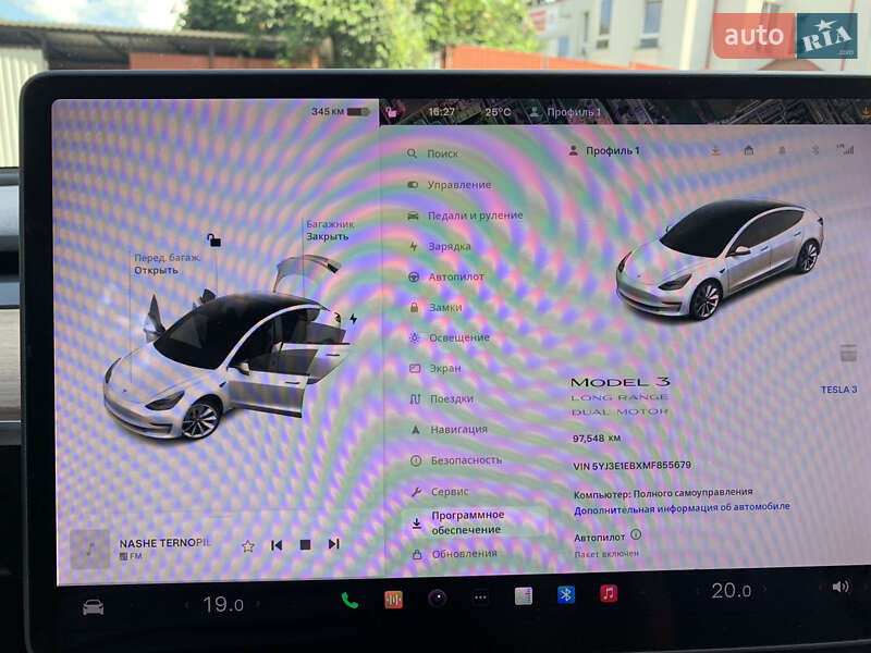 Седан Tesla Model 3 2020 в Тернополе