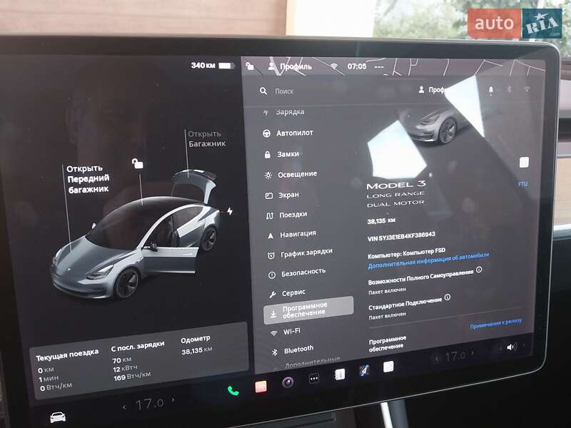Седан Tesla Model 3 2019 в Харькове