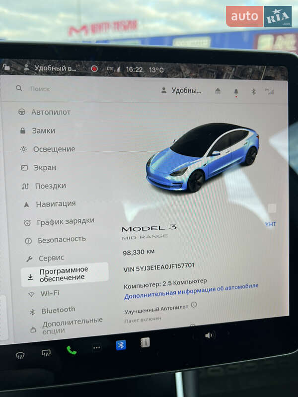 Седан Tesla Model 3 2018 в Виннице