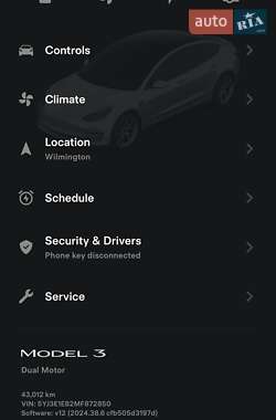 Седан Tesla Model 3 2020 в 