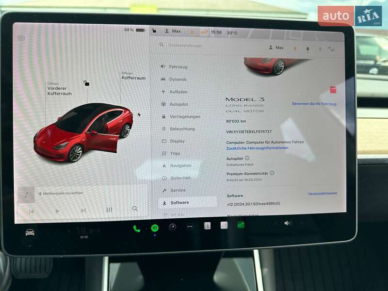 Седан Tesla Model 3 2020 в Києві