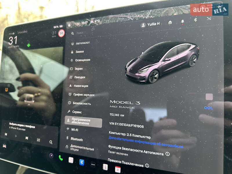 Седан Tesla Model 3 2018 в Кривому Розі
