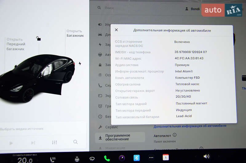 Седан Tesla Model 3 2021 в Мукачево