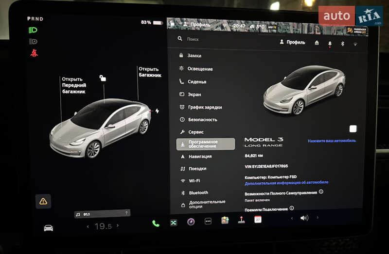 Седан Tesla Model 3 2018 в Львові