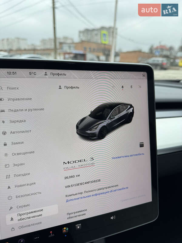 Седан Tesla Model 3 2022 в Києві