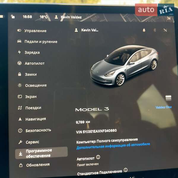 Седан Tesla Model 3 2022 в Києві
