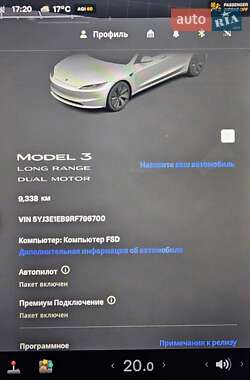 Седан Tesla Model 3 2024 в 