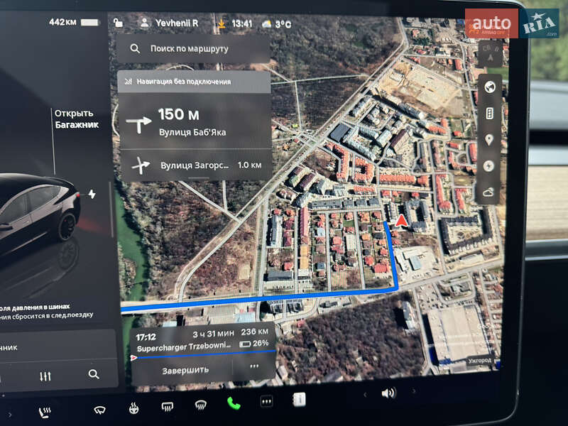 Седан Tesla Model 3 2022 в Ужгороді