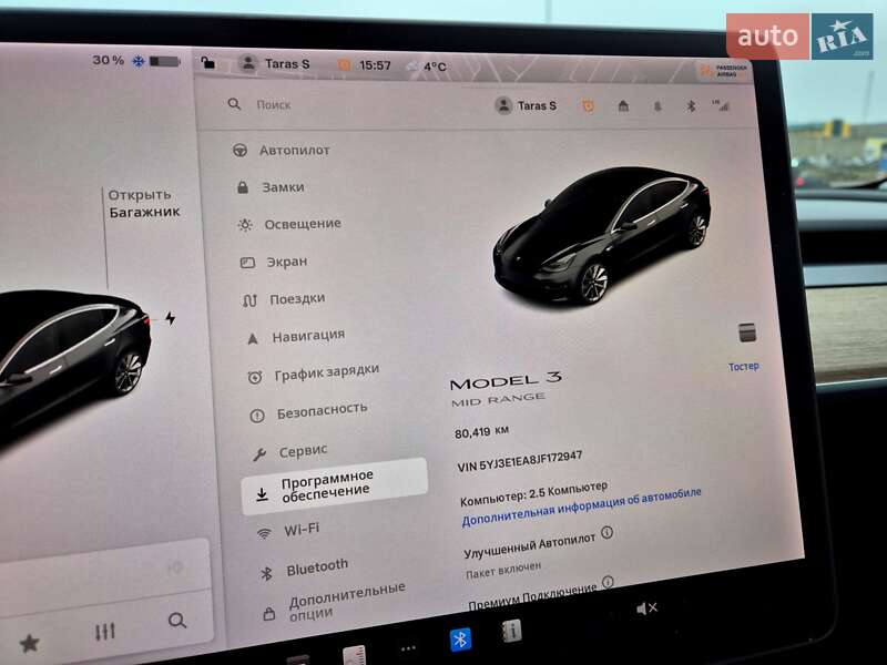 Седан Tesla Model 3 2018 в Львове