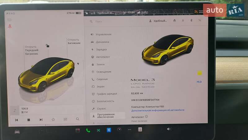 Седан Tesla Model 3 2022 в Луцке