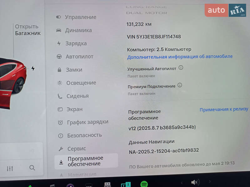 Седан Tesla Model 3 2018 в Кременці