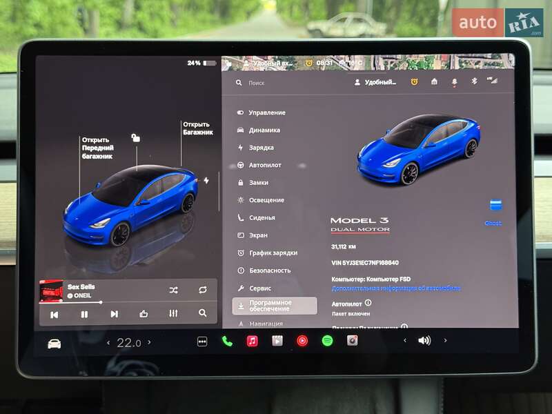 Седан Tesla Model 3 2022 в Львове
