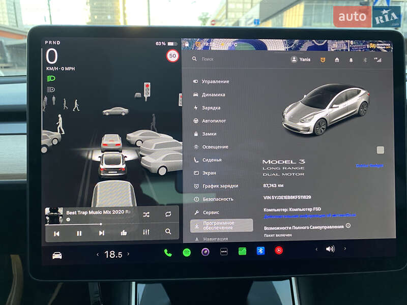 Седан Tesla Model 3 2019 в Киеве