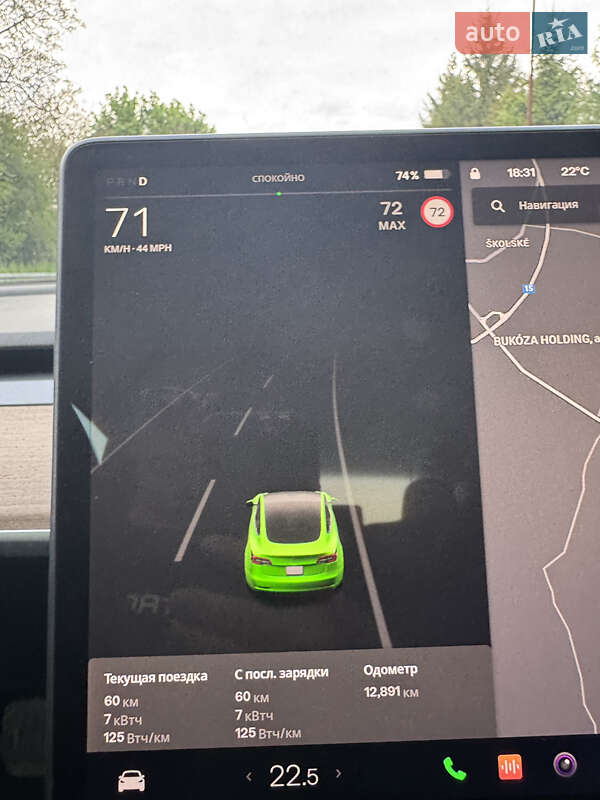 Седан Tesla Model 3 2022 в Ужгороді