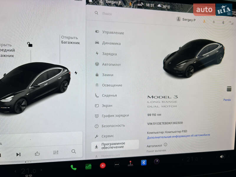 Седан Tesla Model 3 2019 в Запорожье