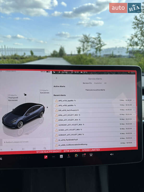 Седан Tesla Model 3 2023 в Коростені фото 30 Седан Tesla Model 3 2023 в Коростені