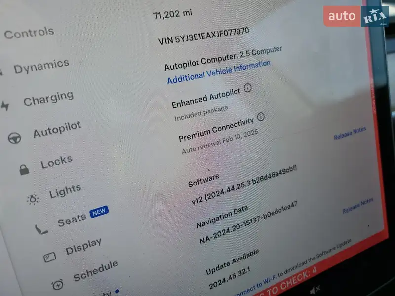 Седан Tesla Model 3 2018 в Львові документ