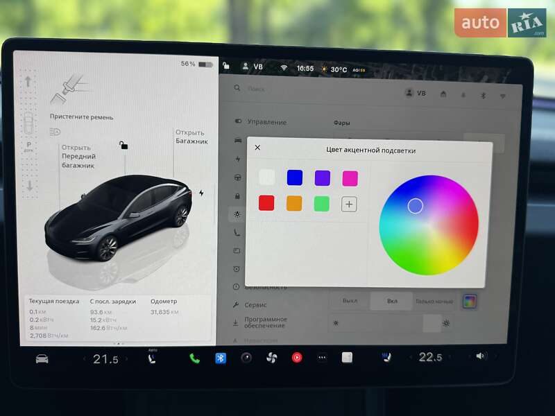 Седан Tesla Model 3 2024 в Дніпрі