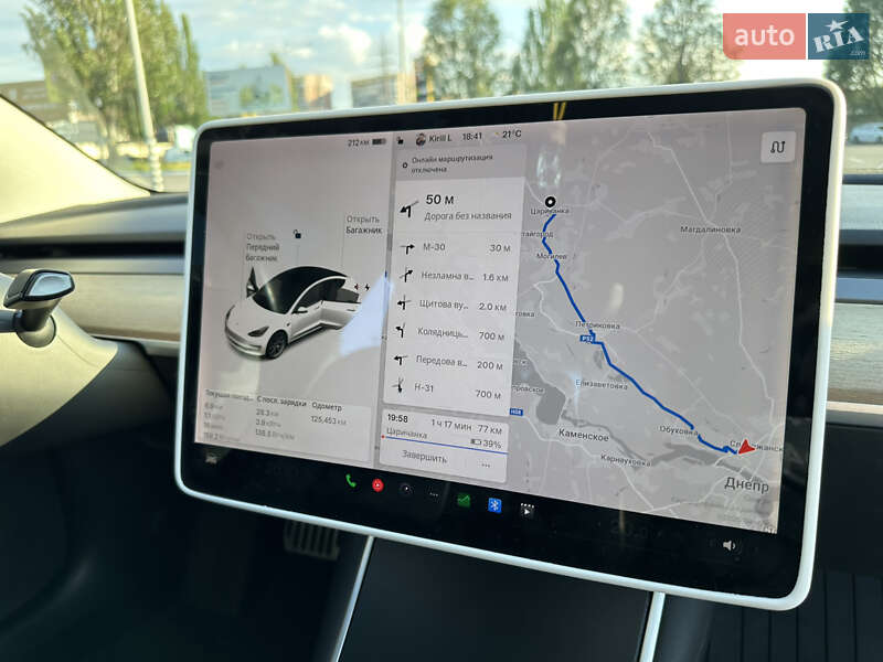 Седан Tesla Model 3 2019 в Дніпрі