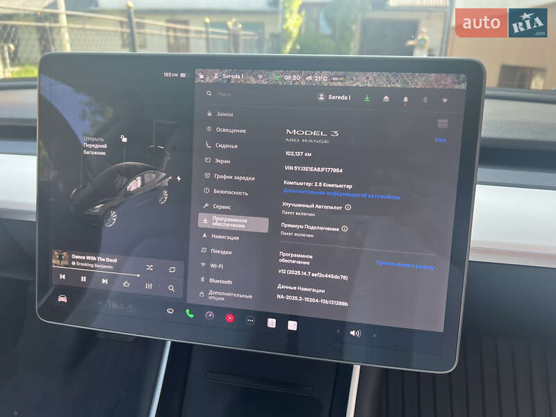 Седан Tesla Model 3 2018 в Долине