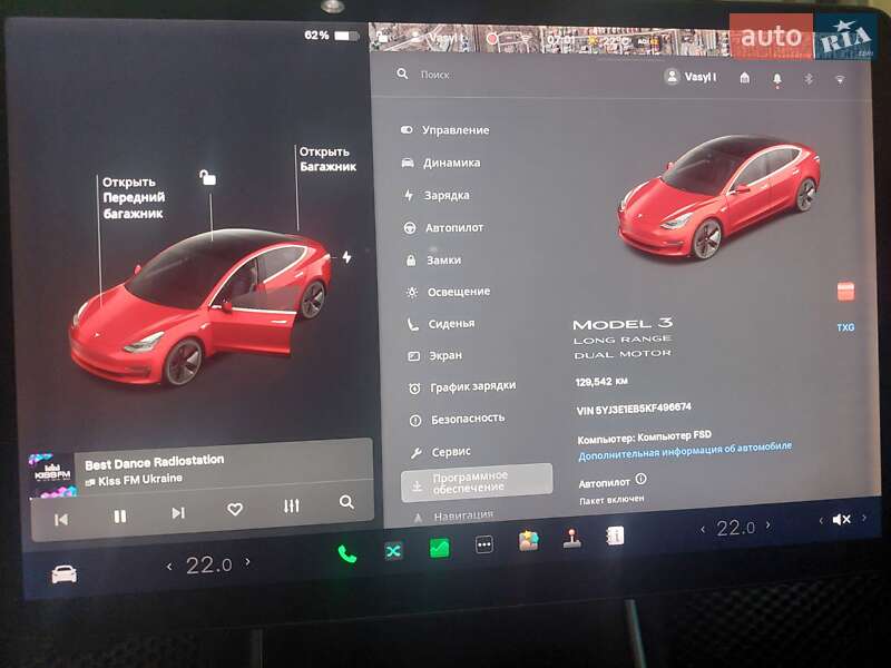 Седан Tesla Model 3 2019 в Ужгороде