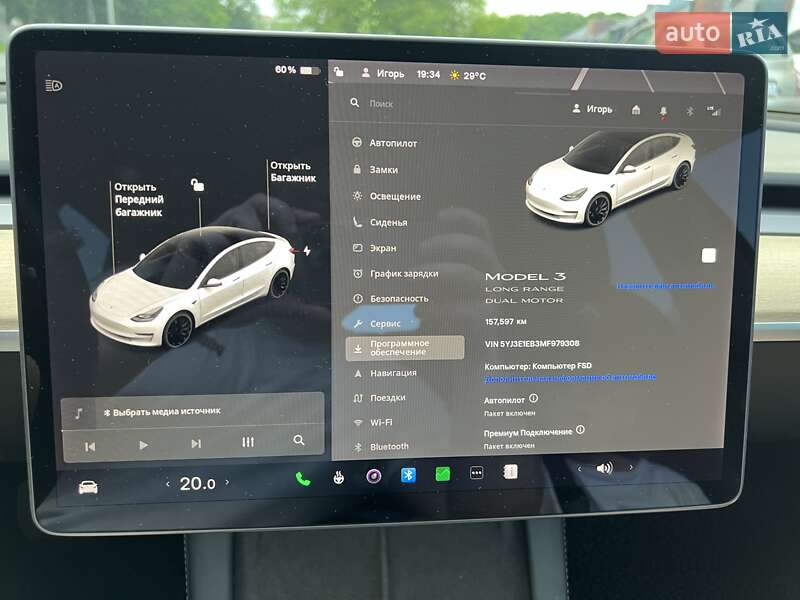 Седан Tesla Model 3 2021 в Виннице