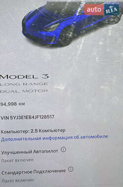Седан Tesla Model 3 2018 в 