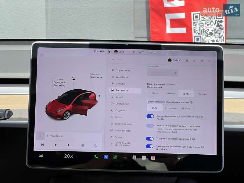 Седан Tesla Model 3 2021 в Киеве
