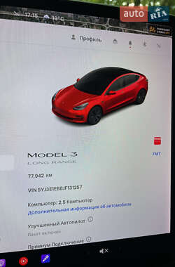Седан Tesla Model 3 2018 в 