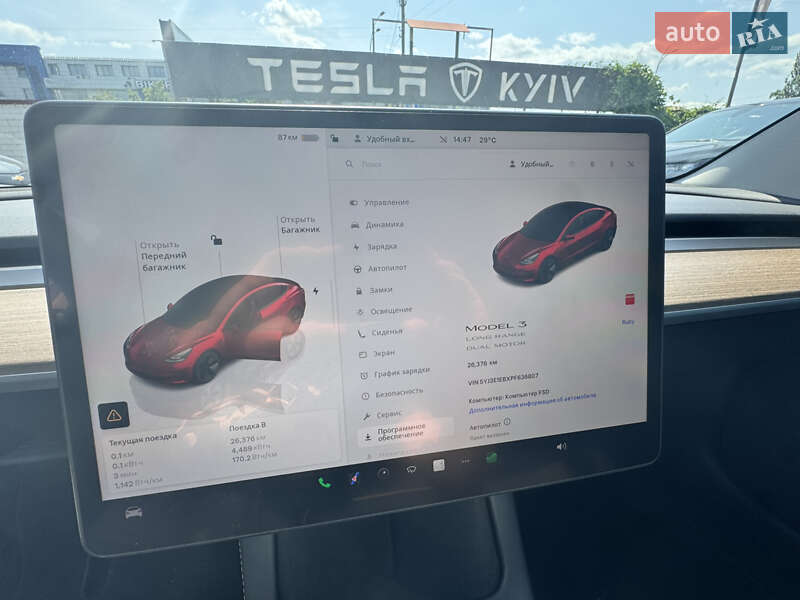Седан Tesla Model 3 2023 в Киеве