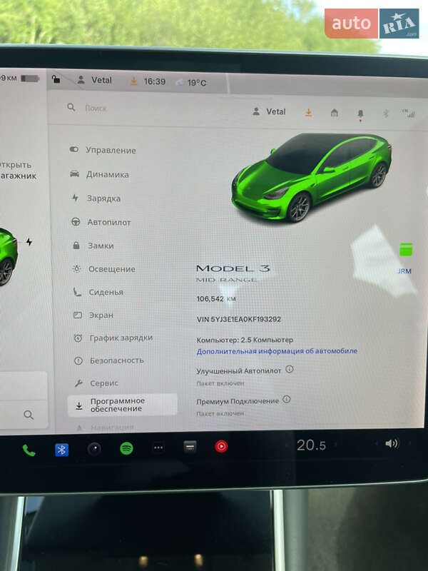 Седан Tesla Model 3 2019 в Нових Санжарах