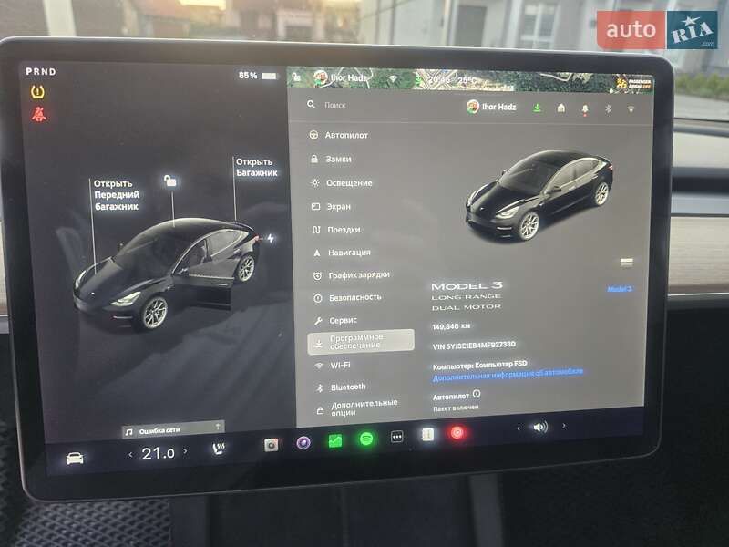 Седан Tesla Model 3 2021 в Тернополі