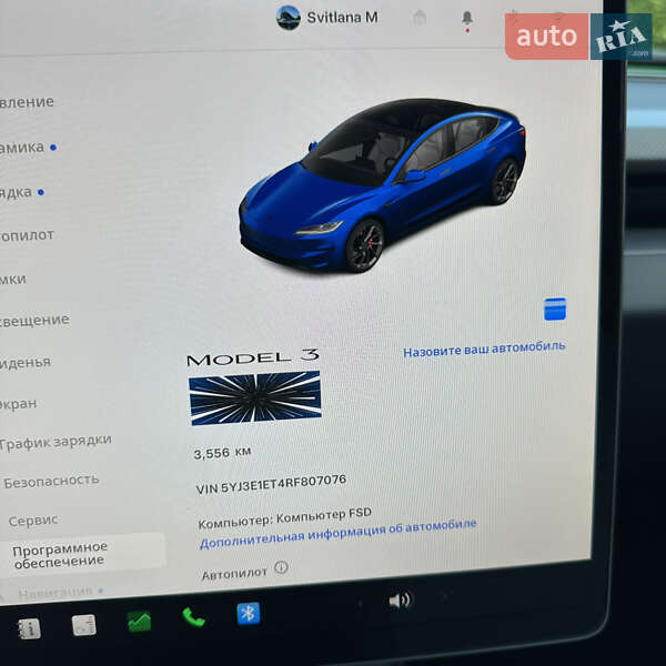 Седан Tesla Model 3 2024 в Львове