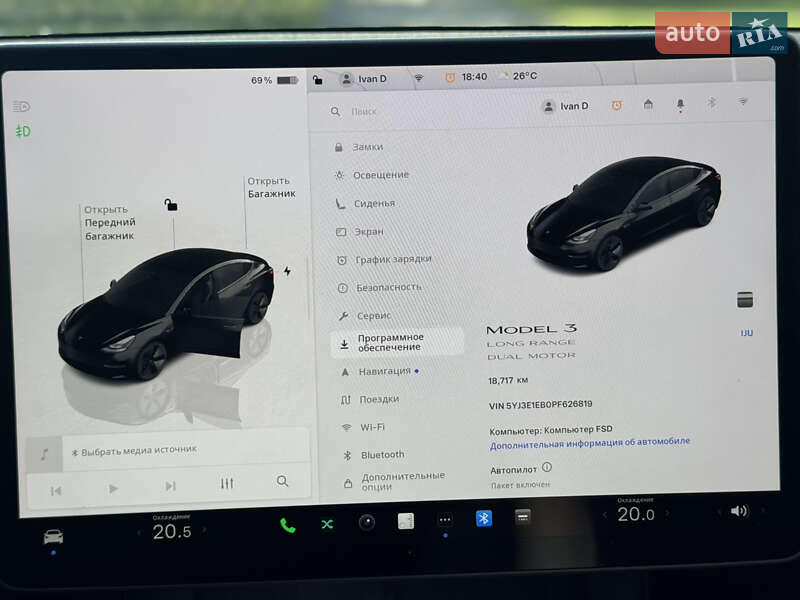 Седан Tesla Model 3 2023 в Львове