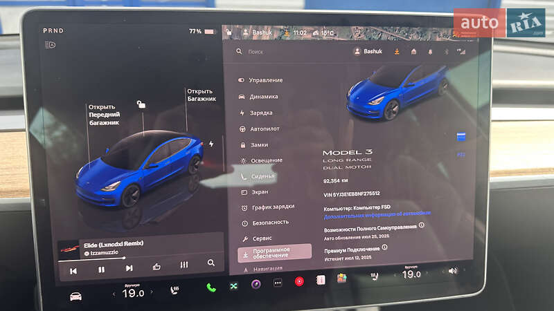 Седан Tesla Model 3 2022 в Києві