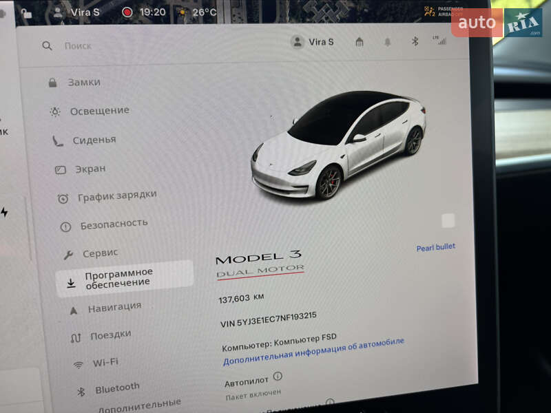 Седан Tesla Model 3 2022 в Києві