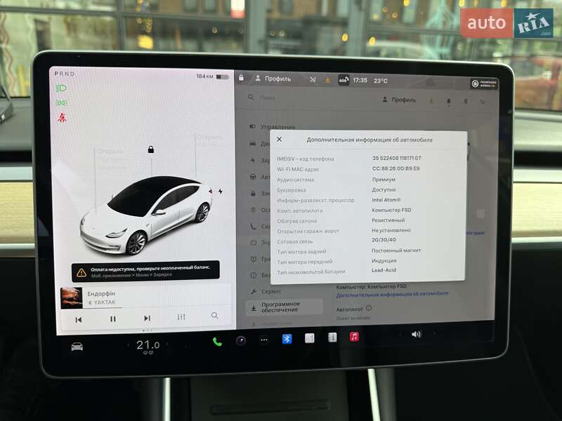 Седан Tesla Model 3 2019 в Львове