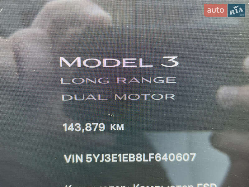 Седан Tesla Model 3 2020 в Виннице