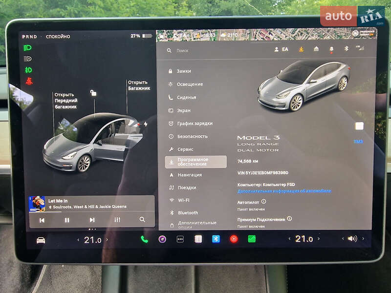 Седан Tesla Model 3 2021 в Харькове