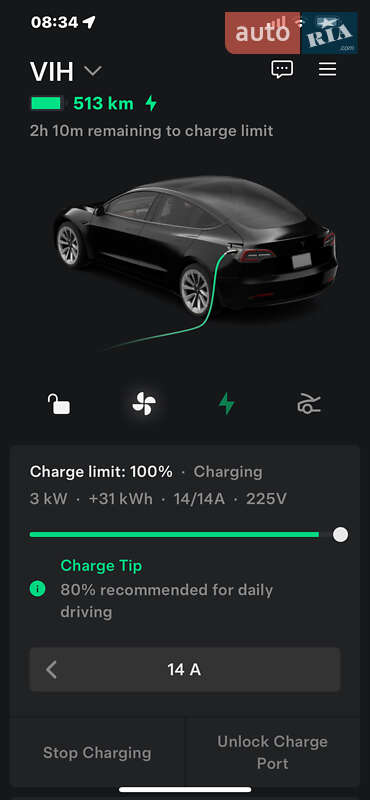 Седан Tesla Model 3 2021 в Одесі