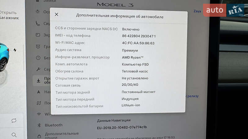 Седан Tesla Model 3 2022 в Киеве